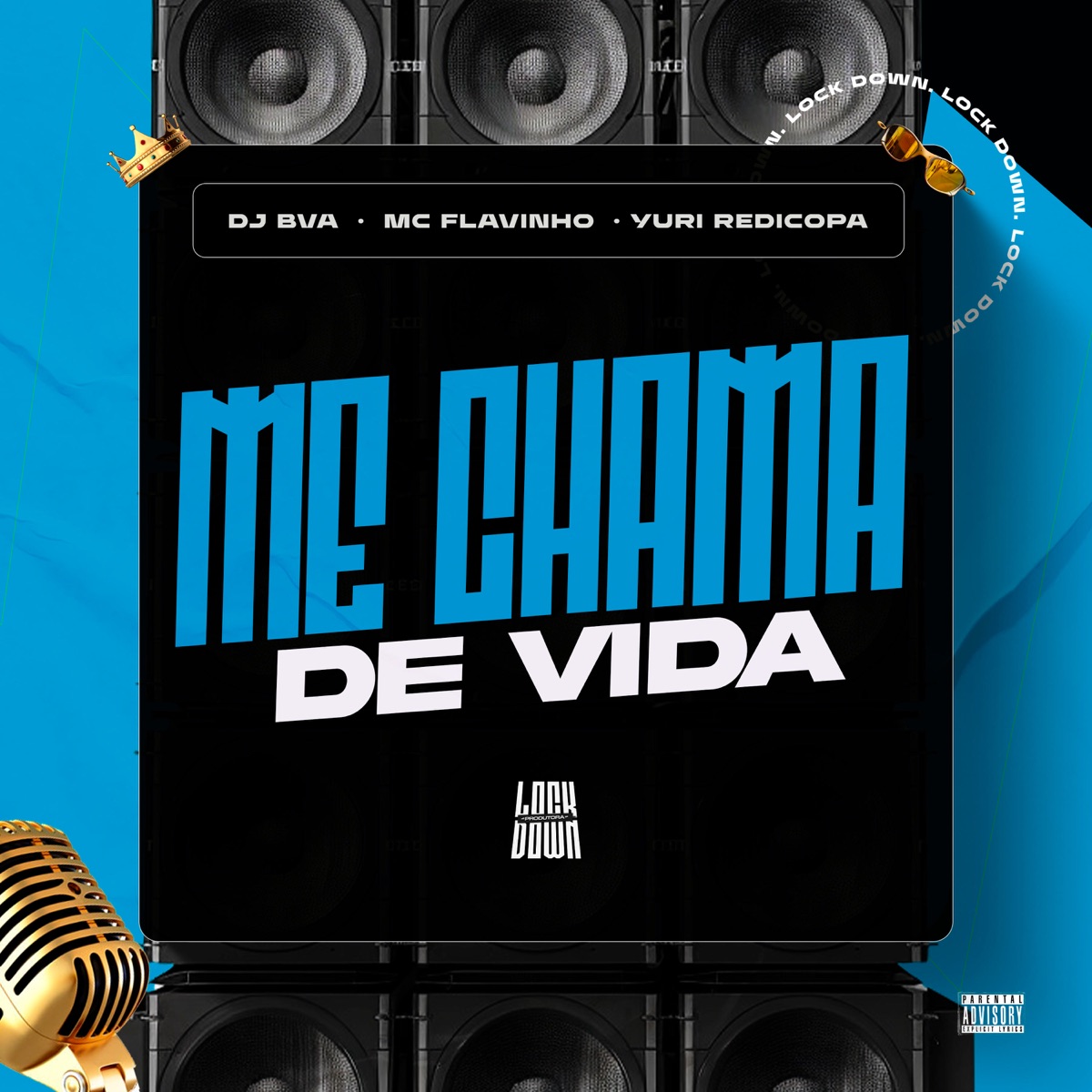 Me Chama de Vida - Single by DJ BVA, Yuri Redicopa & MC Flavinho album cover