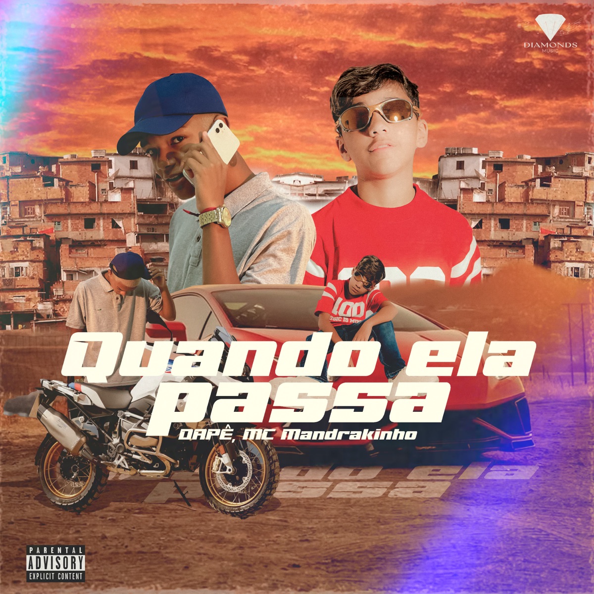 Quando Ela Passa - Single by Mc Mandrakinho, Dapê & Djay K album cover
