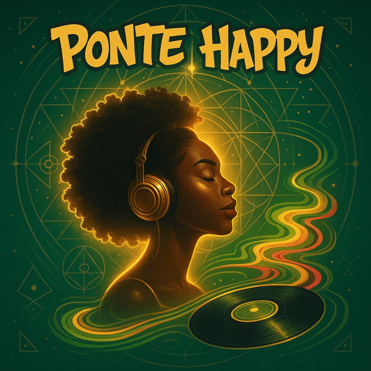 Ponte Happy - Single by Master kee & Fitotattoo album cover