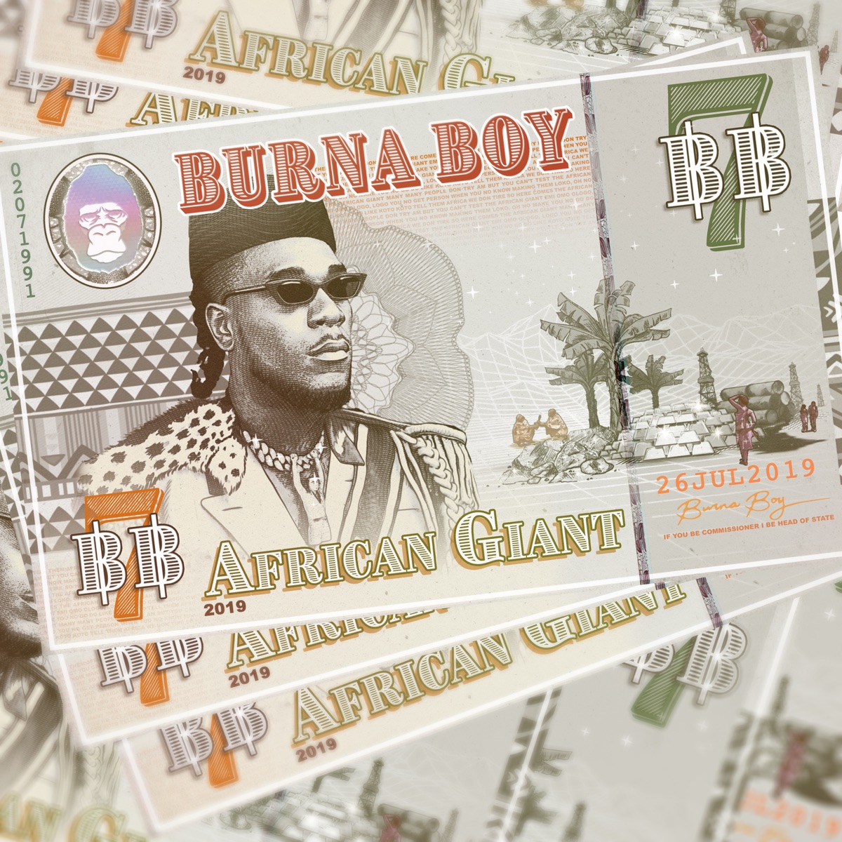 African Giant by Burna Boy album cover