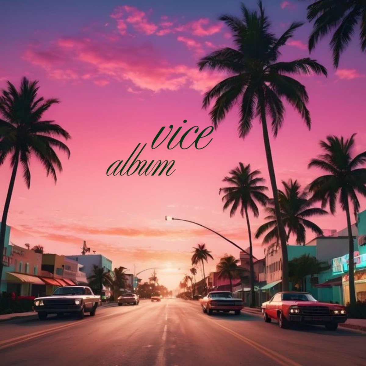 VICE ALBUM BEATS - EP by Tohwin on the track album cover