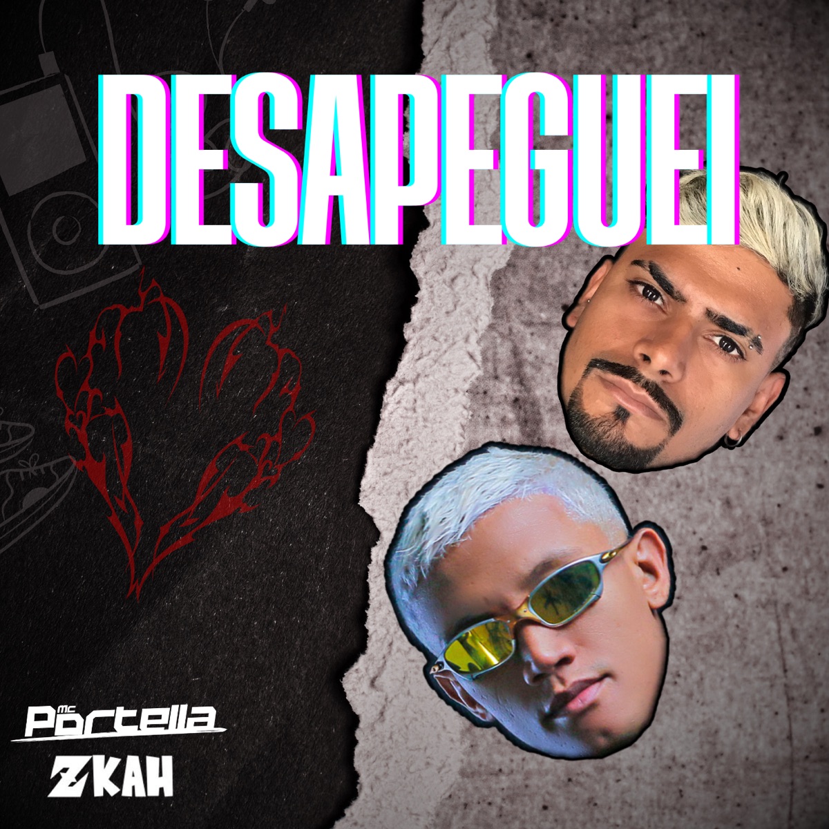 Desapeguei - Single by Zkah & MC Portella album cover
