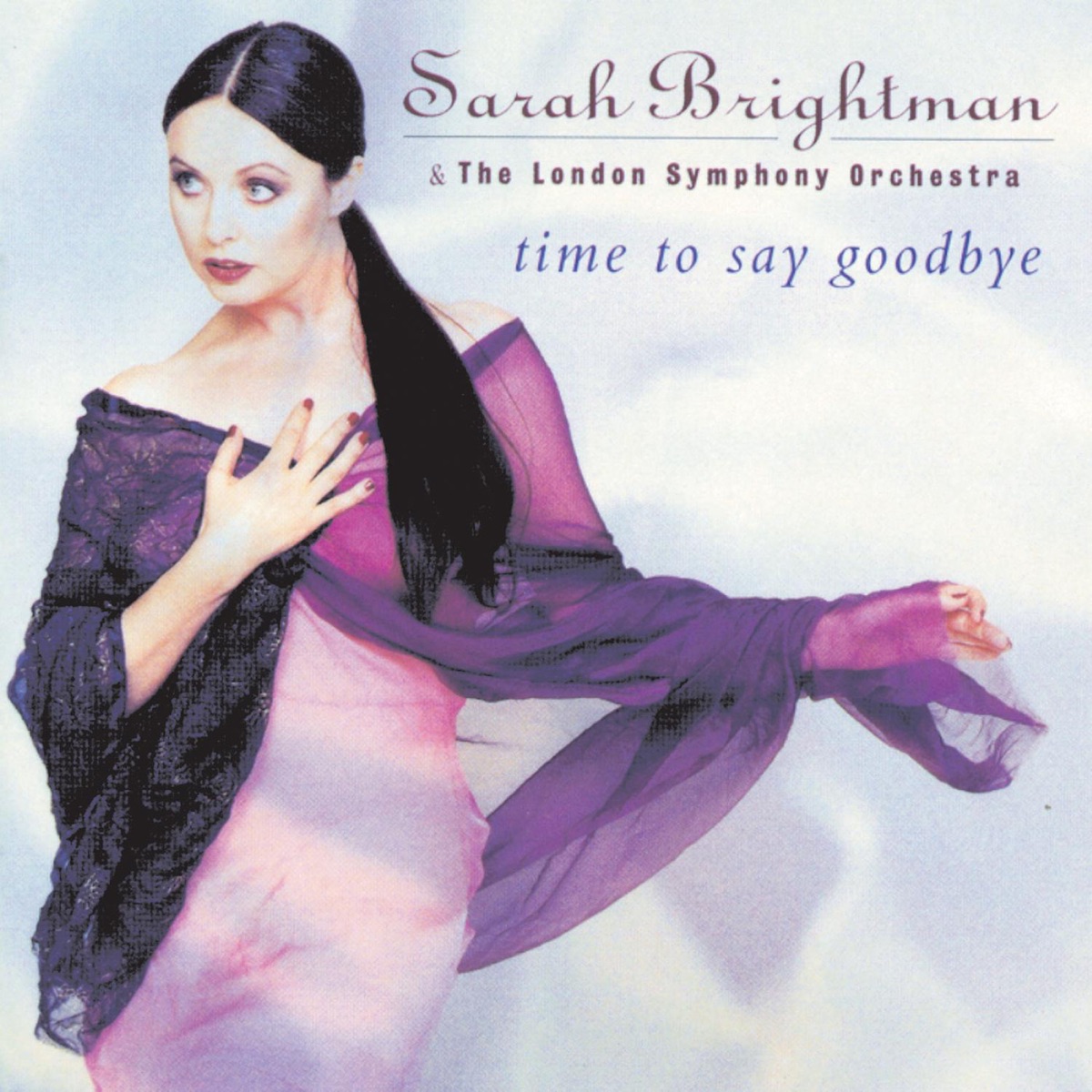 Time To Say Goodbye by Sarah Brightman & The London Symphony Orchestra album cover