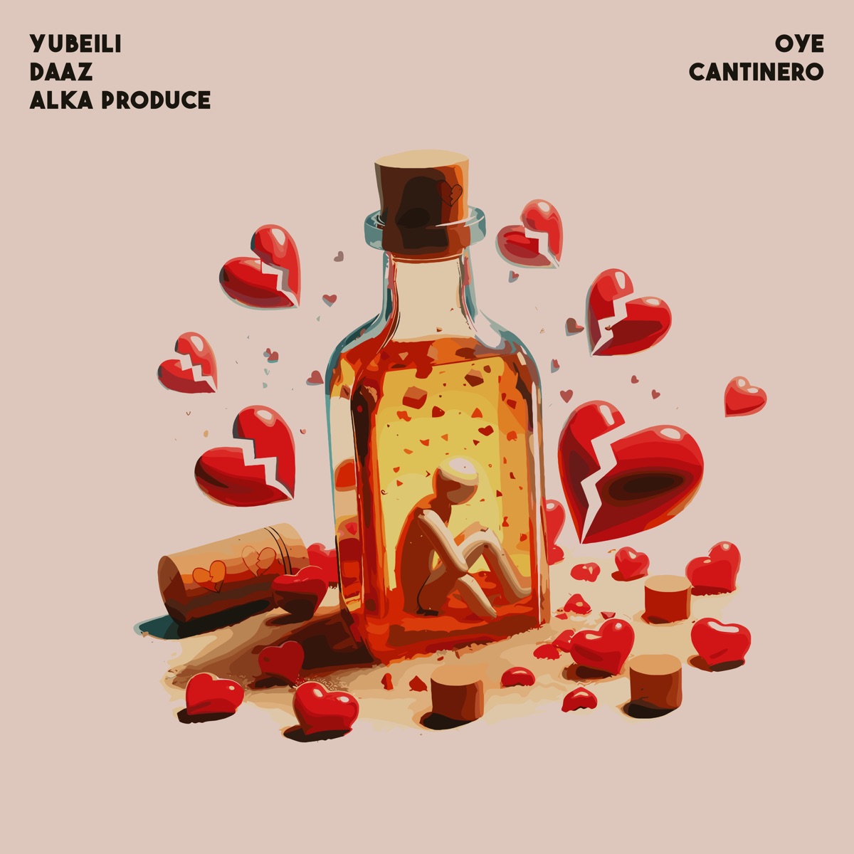 Oye Cantinero - Single by Yubeili, DAAZ & Alka Produce album cover