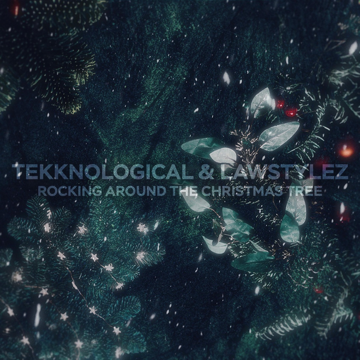 Rocking Around The Christmas Tree (Techno Version) - Single by tekknological & Lawstylez album cover