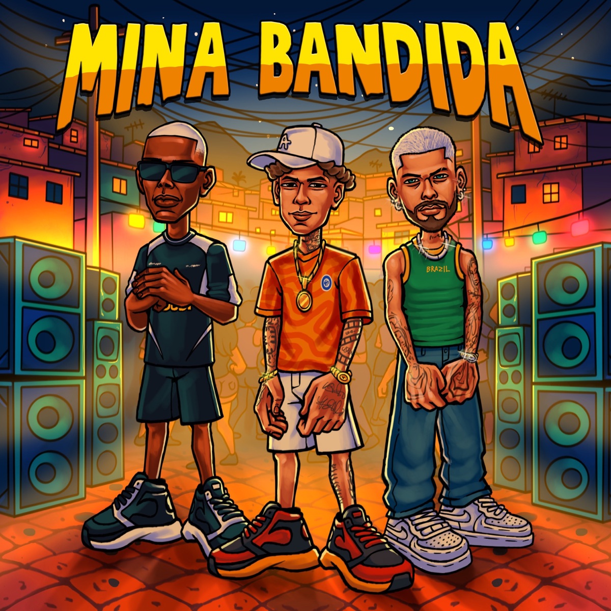 Mina Bandida (feat. MC GW) - Single by Chefin & Zé Felipe album cover