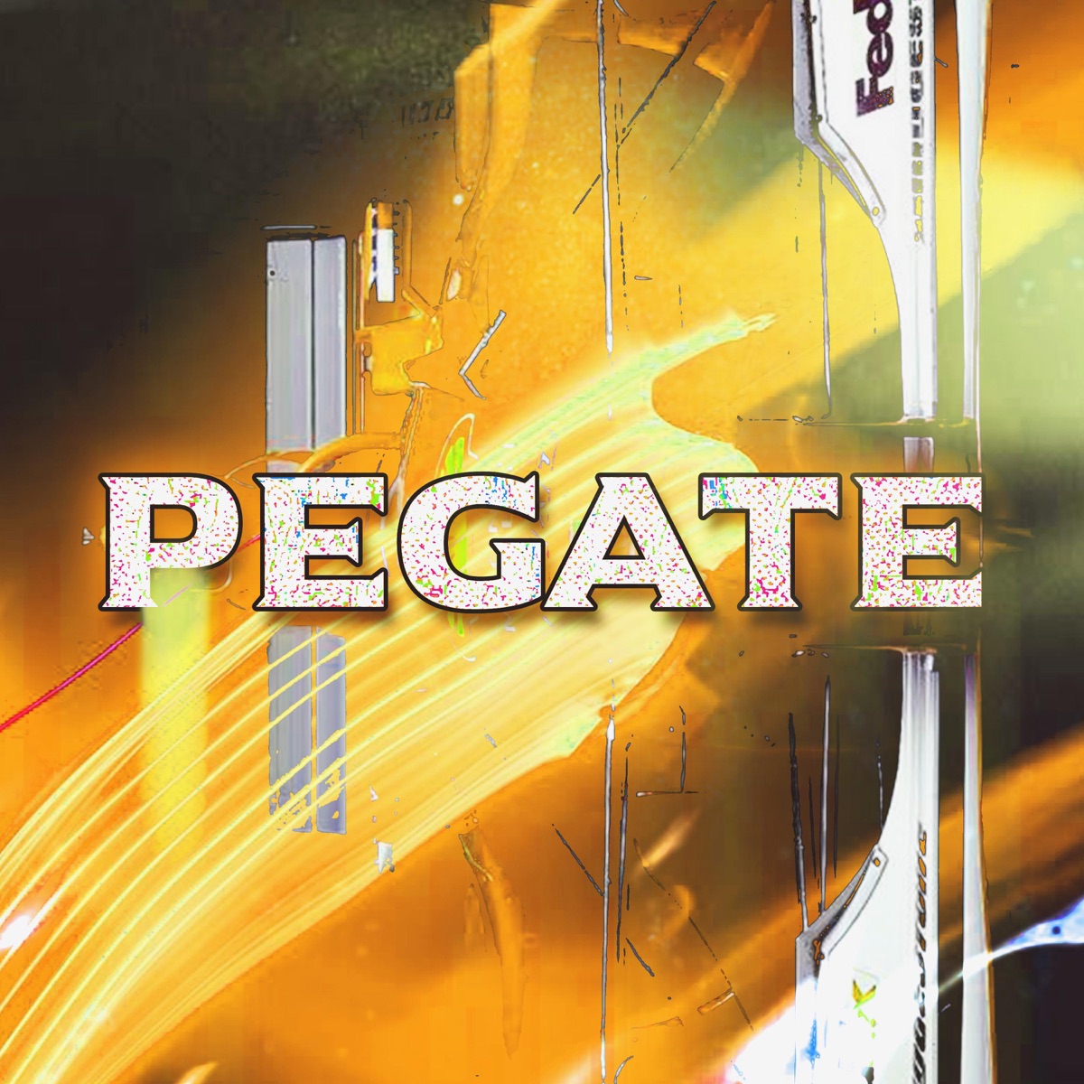 Pegate - Single by DJ Cronox album cover
