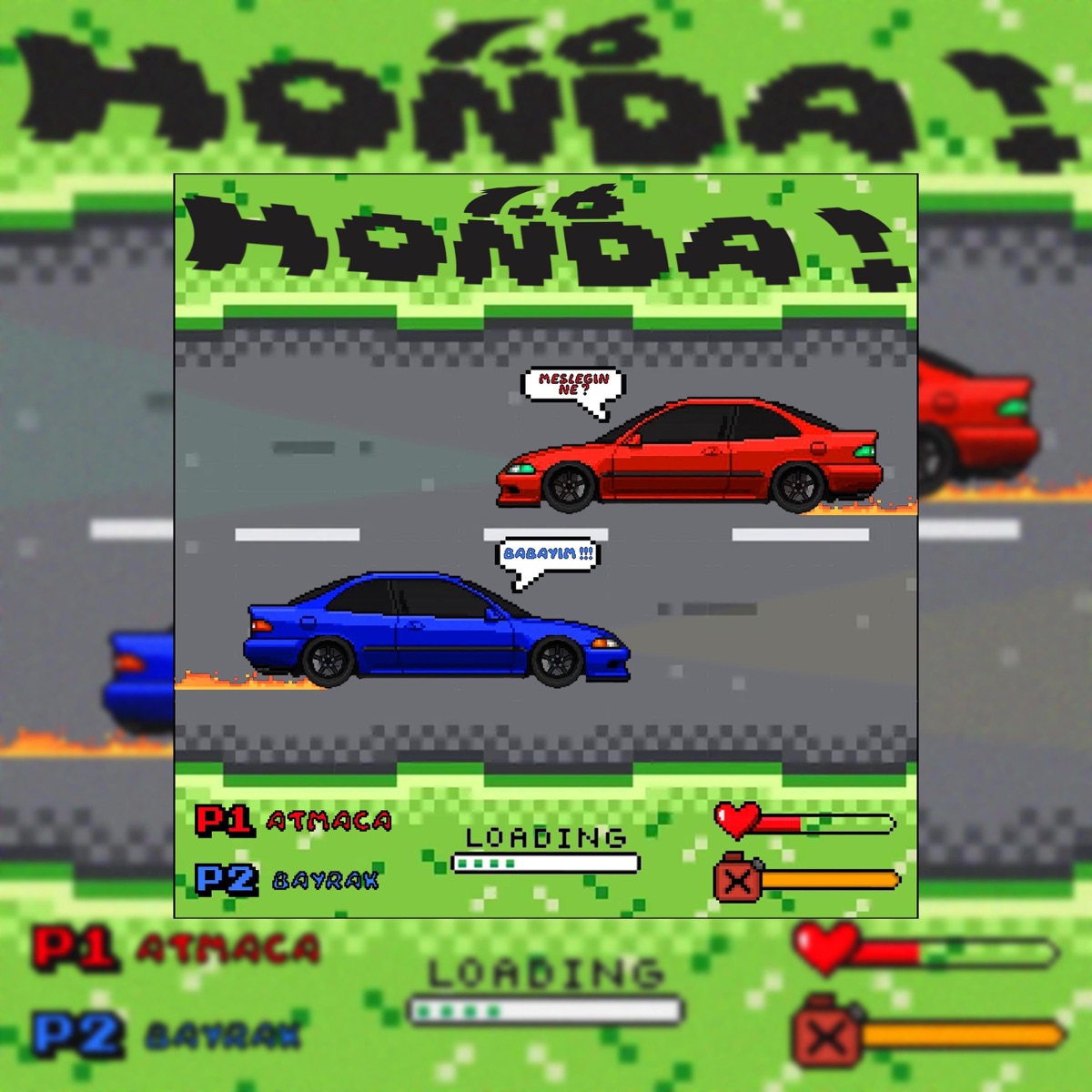 1.6 HONDA (feat. BAYRAK) - Single by ATMACA album cover