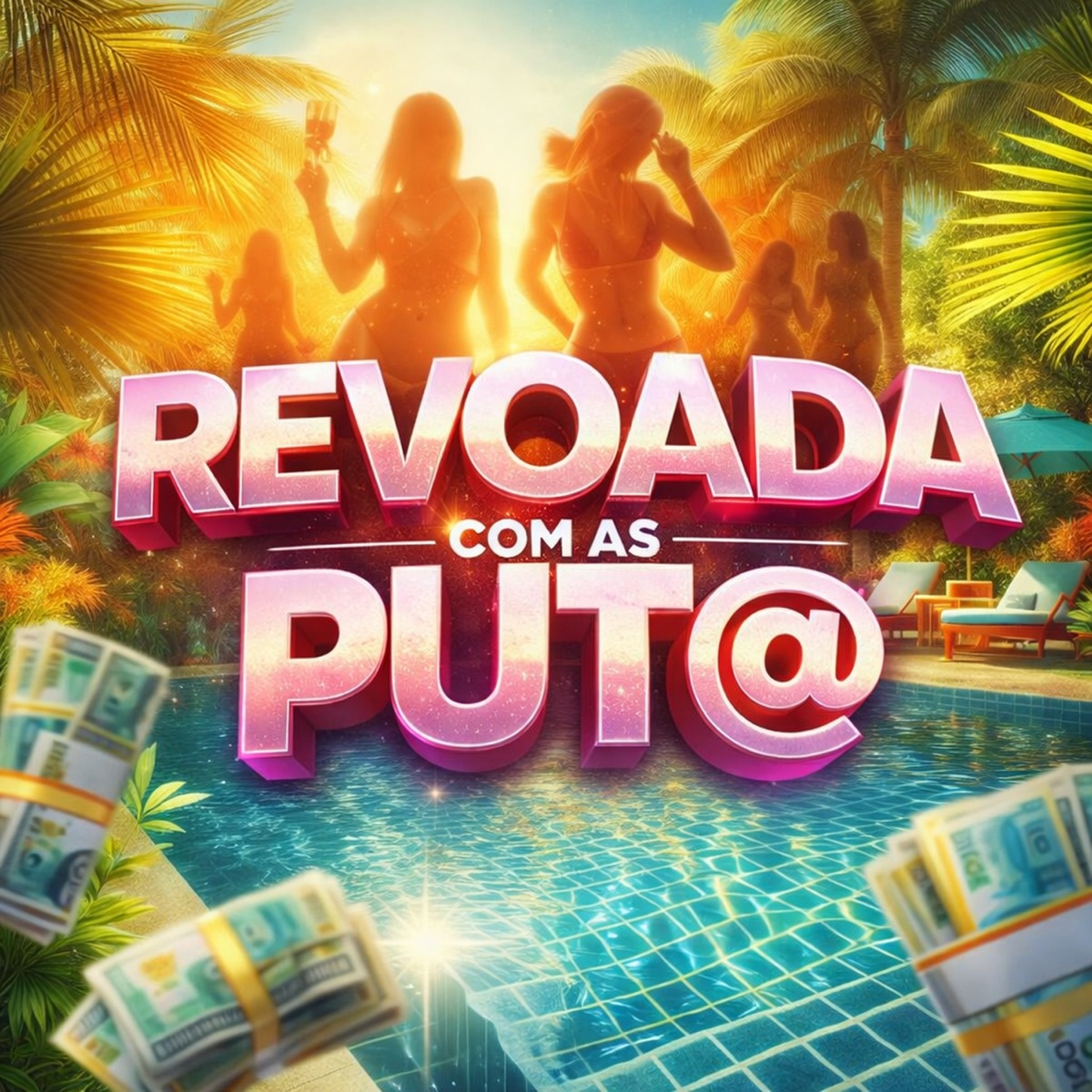 REVOADA COM AS PUT@ - Single by Dj Kiko Da Vila & Mc Teus album cover