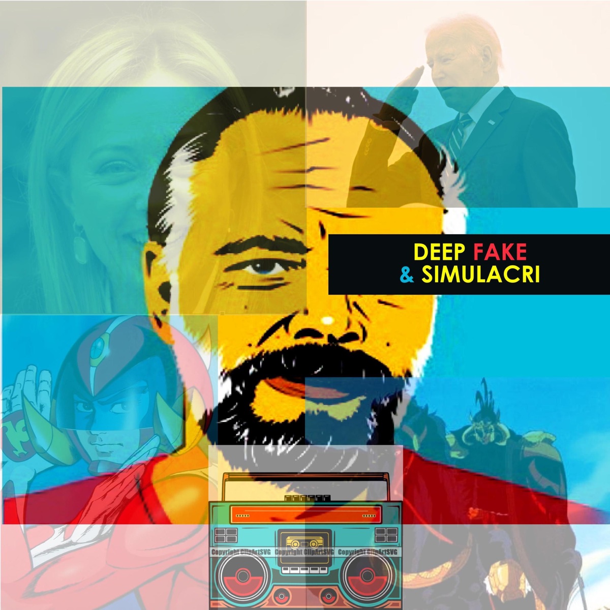 Deep Fake & Simulacri by Barry Convex album cover