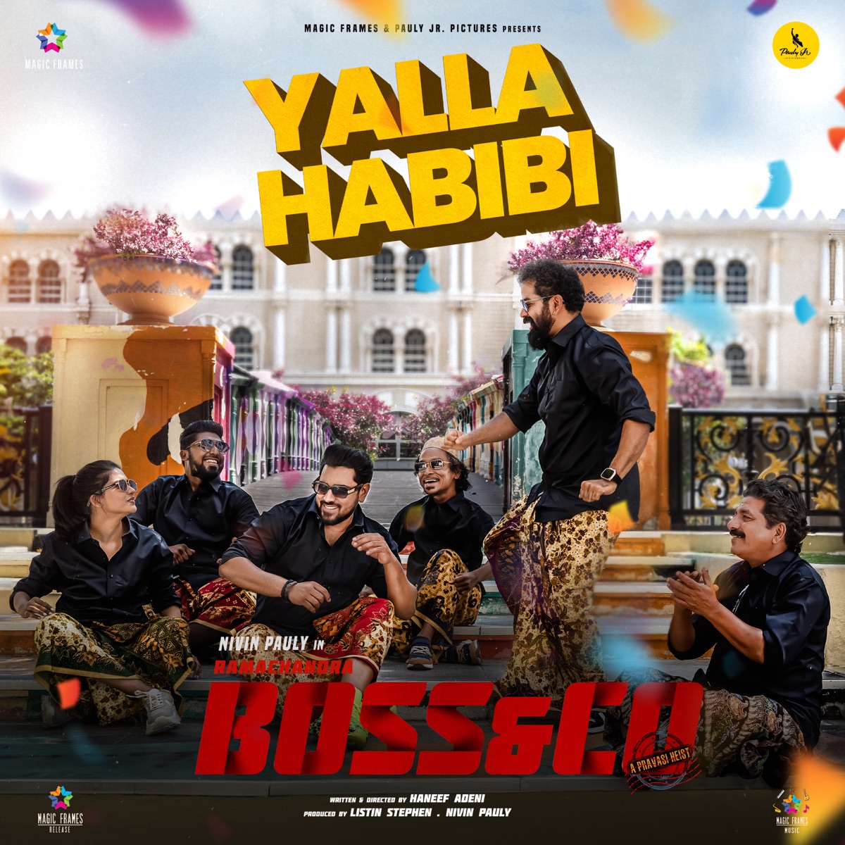 Yalla Habibi (From "Ramachandra Boss & Co") - Single by Midhun Mukundan, Suhail Koya, Zia Ul Haq & Vidyaa Prakash album cover
