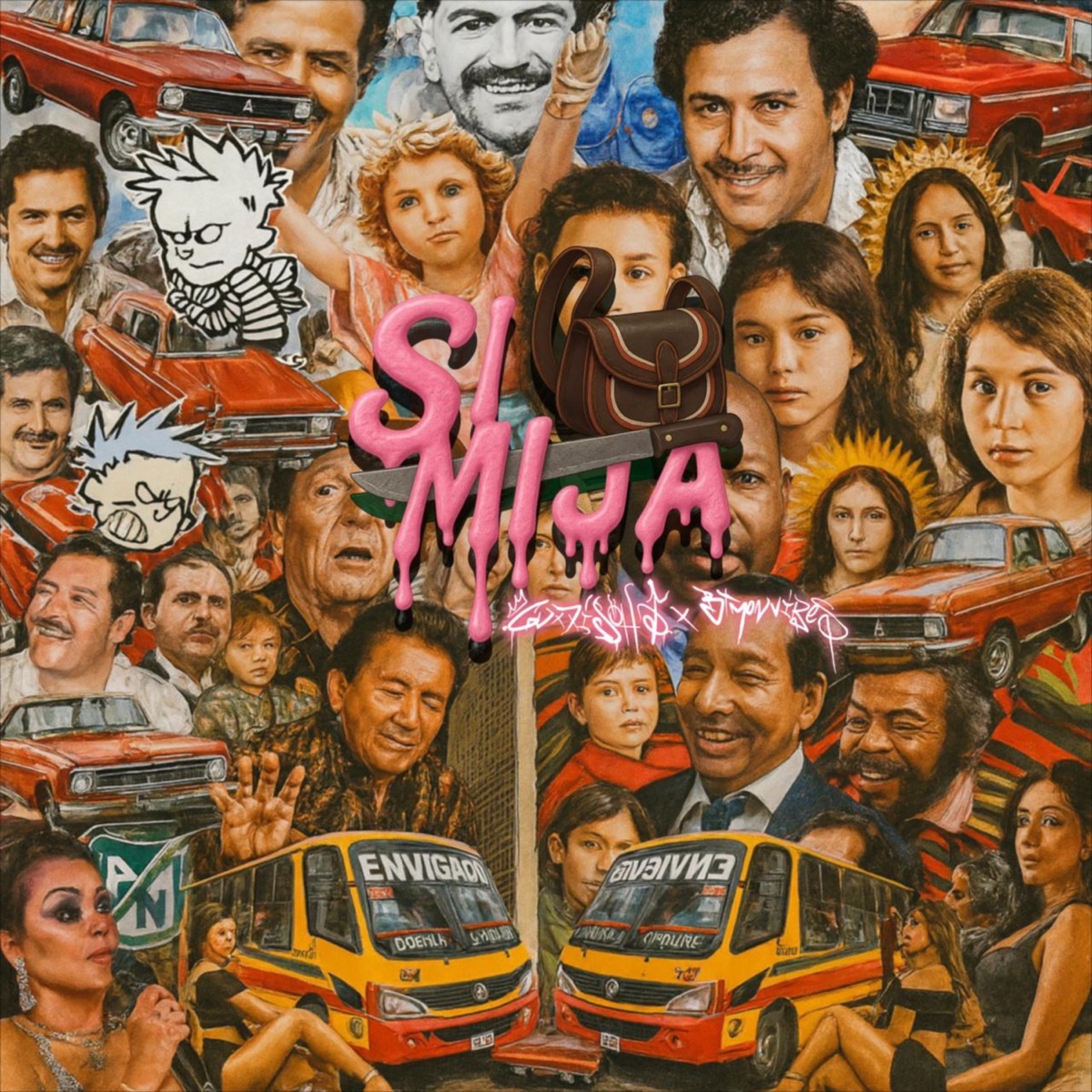 SI MIJA - Single by Guxxisoho & Btm on vibes album cover