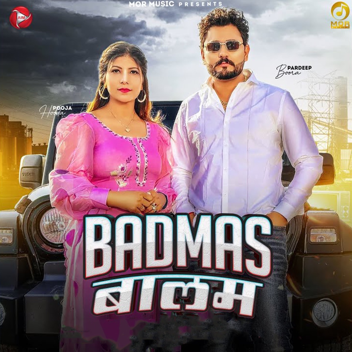 Badmas Baalam - Single by Sandeep Surila & Komal Chaudhary album cover