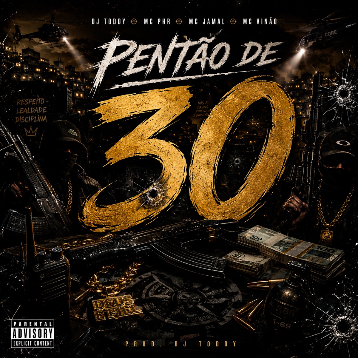Pentão de 30 - Single by MC PHR, Mc JaMaL, MC Vinão & DJ Toddy Ofc album cover
