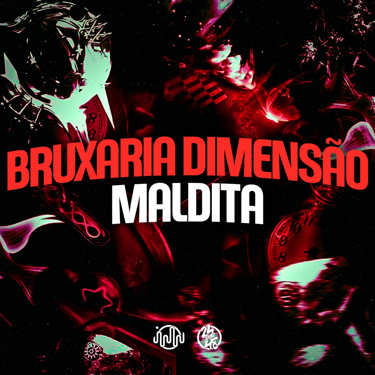 Bruxaria Dimensão Maldita - Single by DJ daCattani, OLIVEIRA MC 011 & Puccatsunami album cover