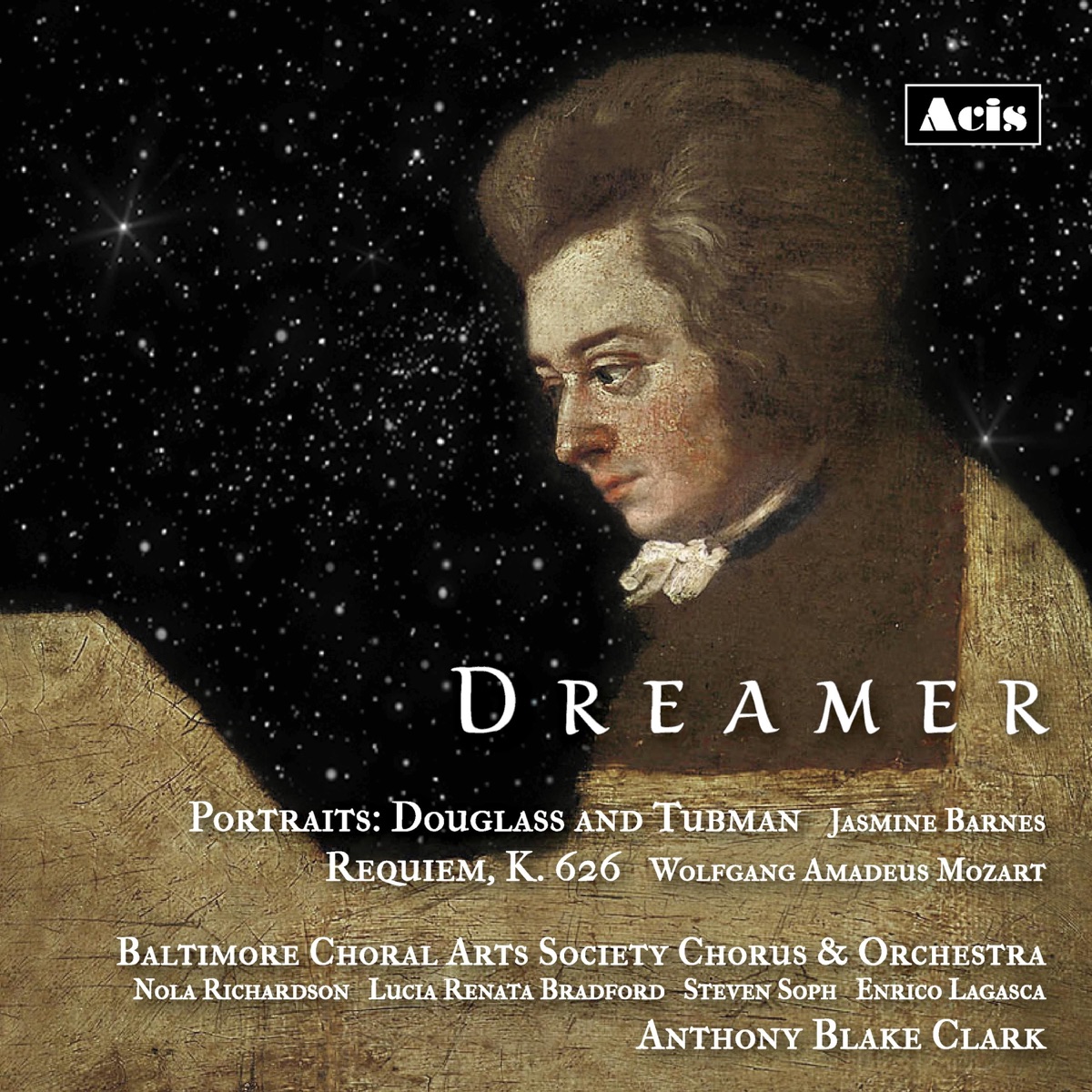 Dreamer by Anthony Blake Clark & Baltimore Choral Arts Society album cover