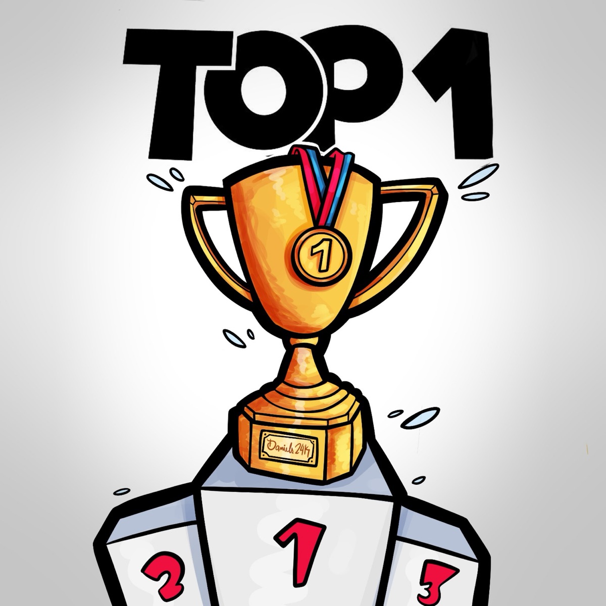 Top 1 (feat. KANASHIRO) - Single by Daniels24k album cover