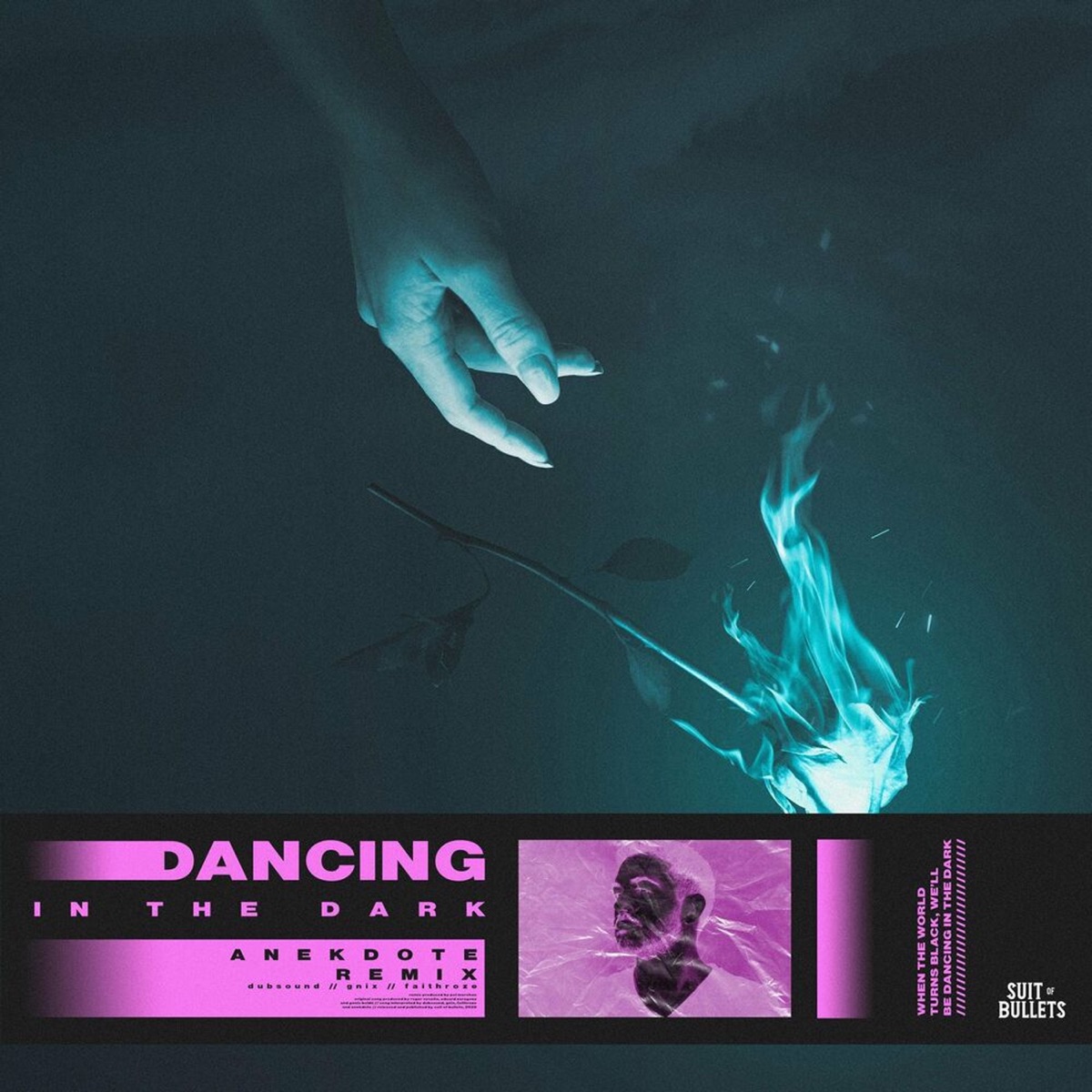 Dancing In The Dark (feat. Faithroze) [Anekdote Remix] - Single by Dubsound & GNix album cover