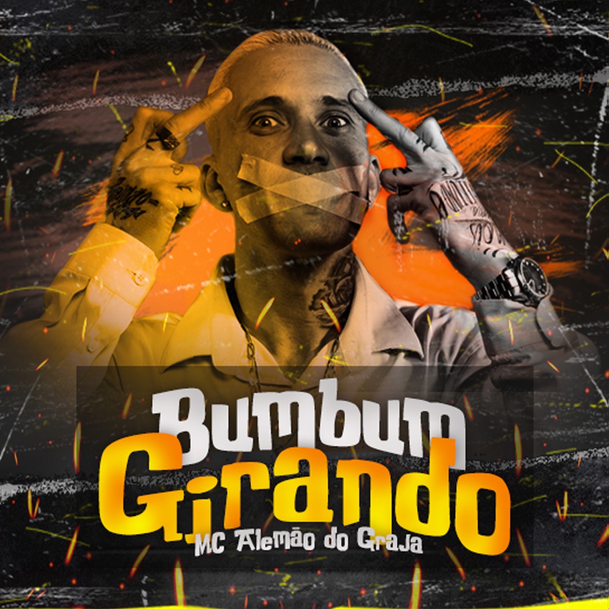 Bum Bum Girando - Single by MC Alemão do Graja album cover