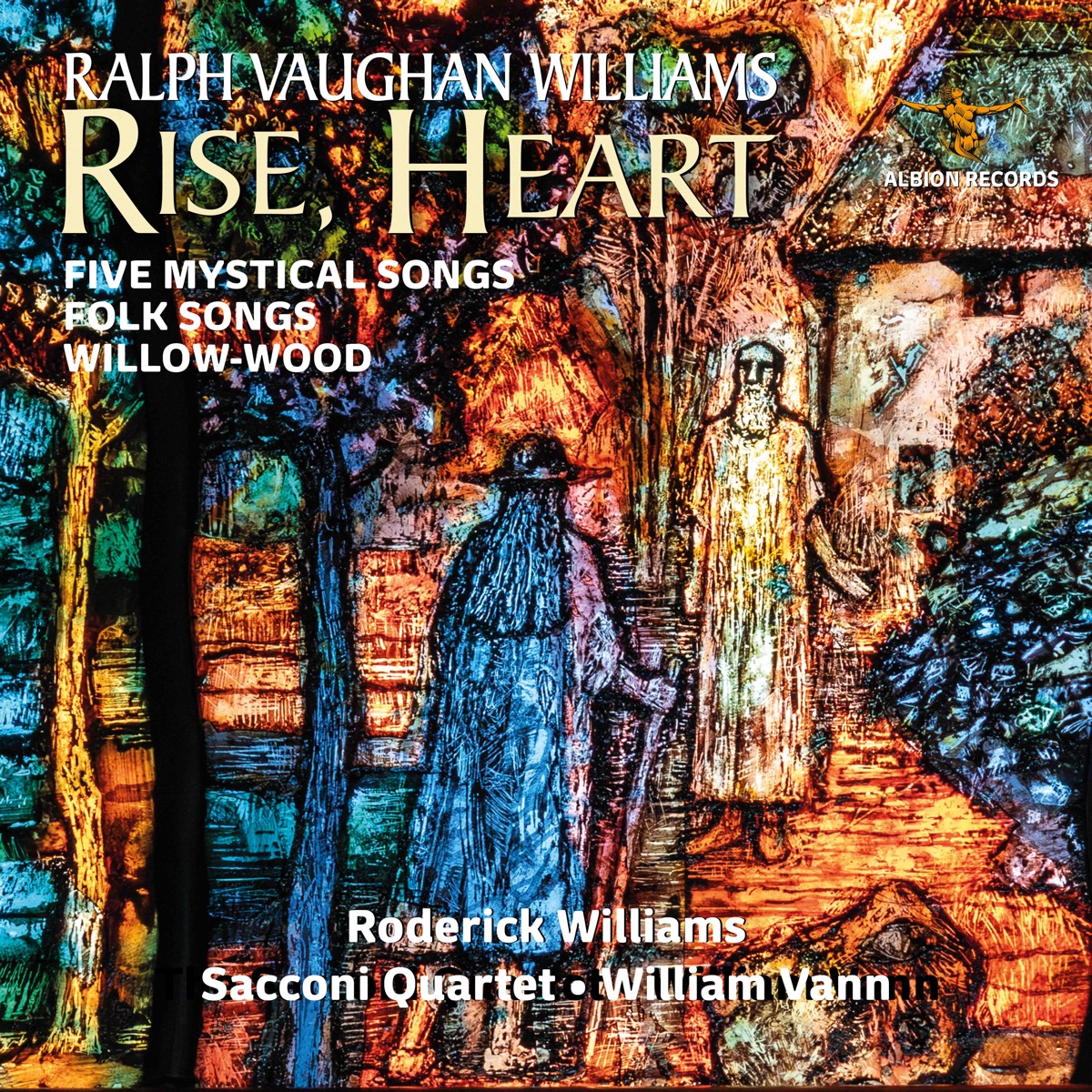 Rise, Heart by Roderick Williams, Sacconi Quartet & William Vann album cover