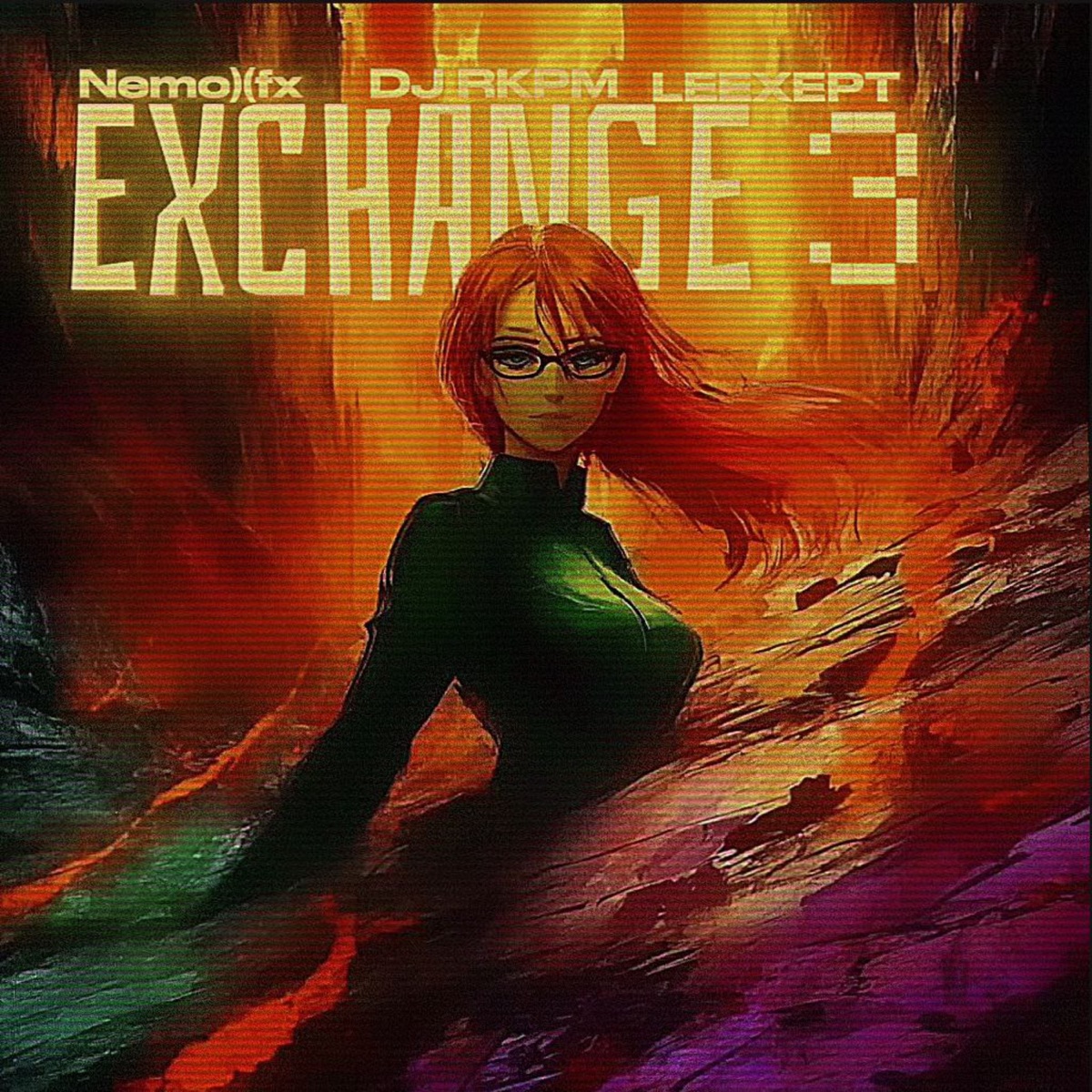 Exchange 3! - EP by Nemo)(fx, DJ RKPM & EVO.EXE album cover