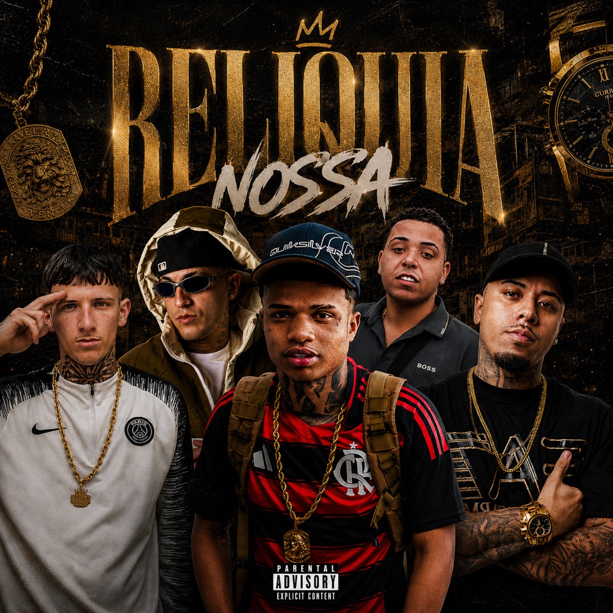 RELIQUIA NOSSA (feat. Mc Mazinho RS & MC Marcelinho CS) - Single by dreybeatzz, MC MENOR WF, Léo Picadilha & ZERO5UM album cover