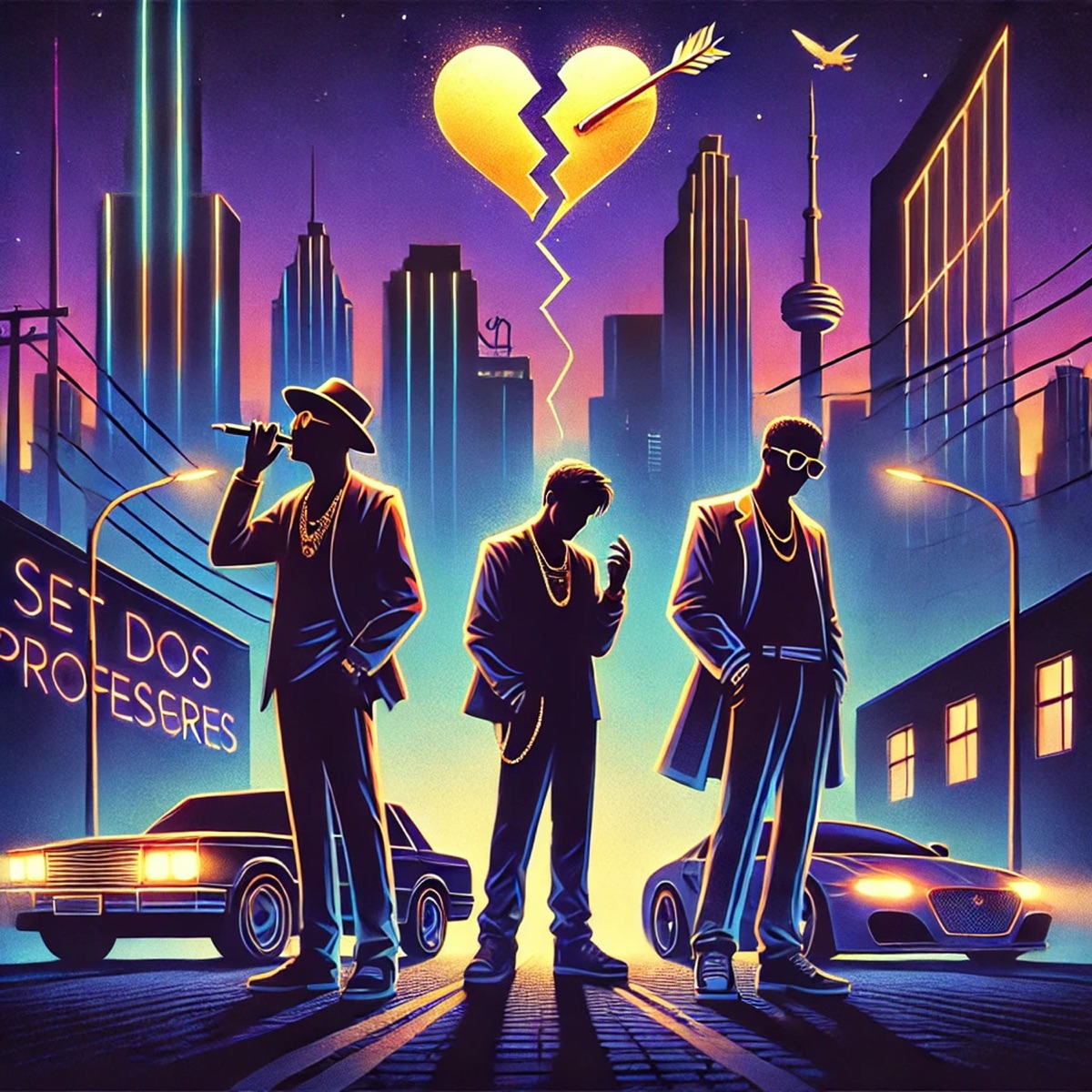 SET DOS PROFESSORES (feat. Lil⁷ Holmes) - Single by Crisex & Crysman album cover