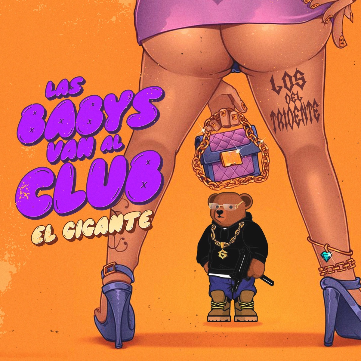 Las babys van al club (feat. El Gigante) - Single by Losdeltridente album cover