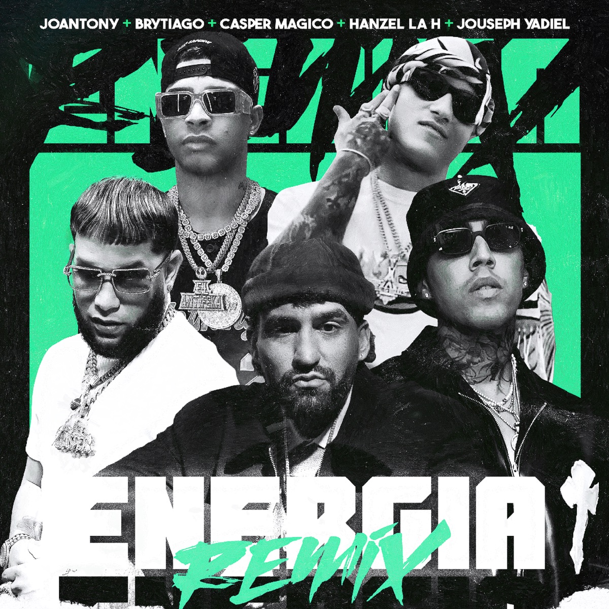 Energia (Remix) [feat. Hanzel La H & Jouseph Yadiel] - Single by Brytiago, Joantony & Casper Magico album cover