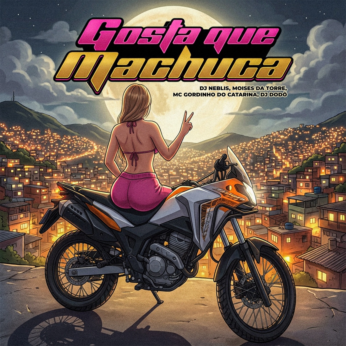 Gosta Que Machuca - Single by DJ Neblis, Mc Moises da Torre, Mc Gordinho do Catarina & Dj Dodo album cover