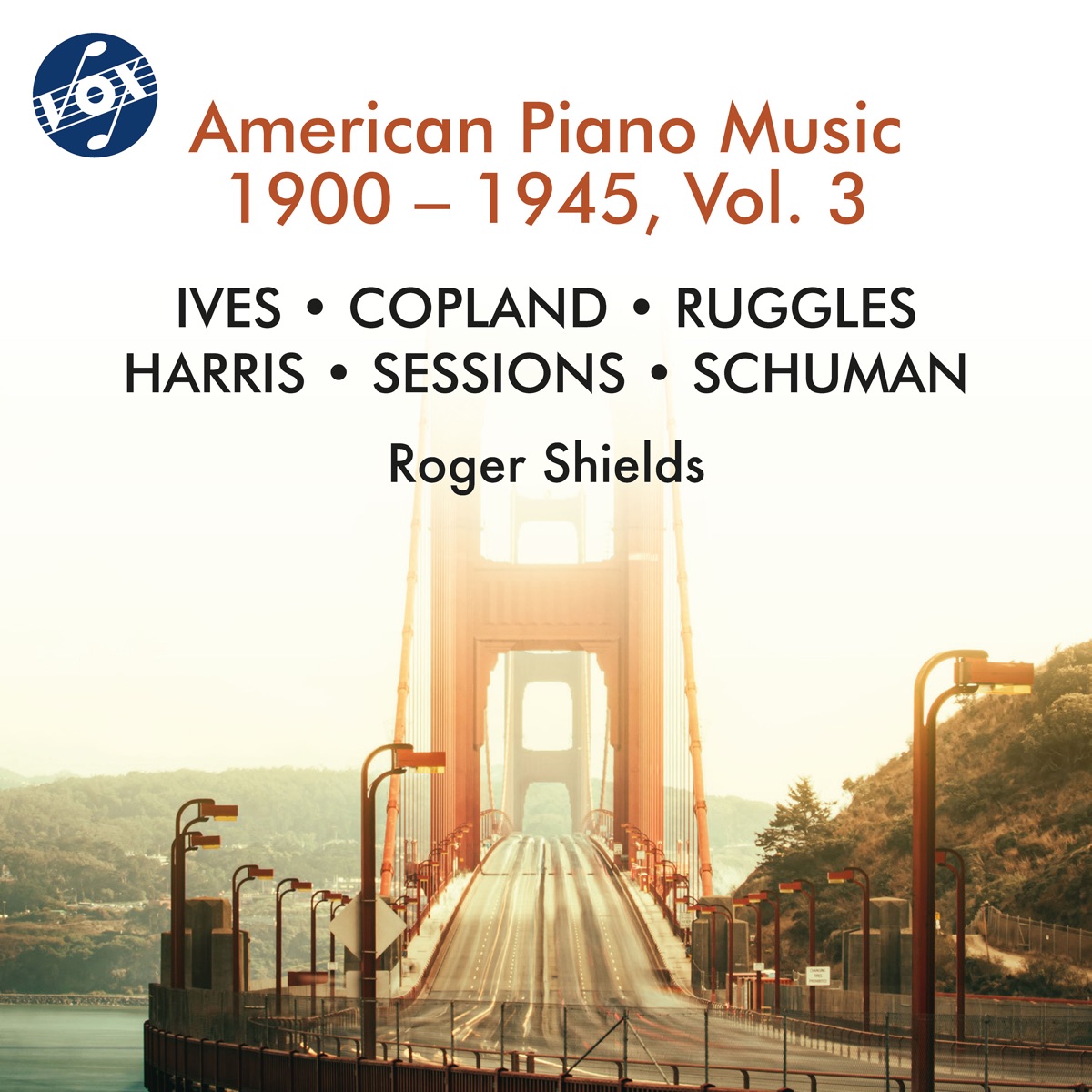 American Piano Music 1900-1945, Vol. 3 by Roger Shields album cover