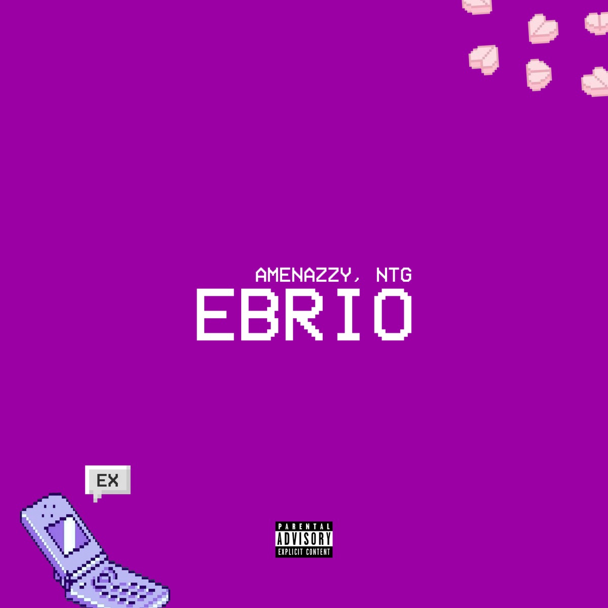 EBRIO - Single by Amenazzy & NTG album cover