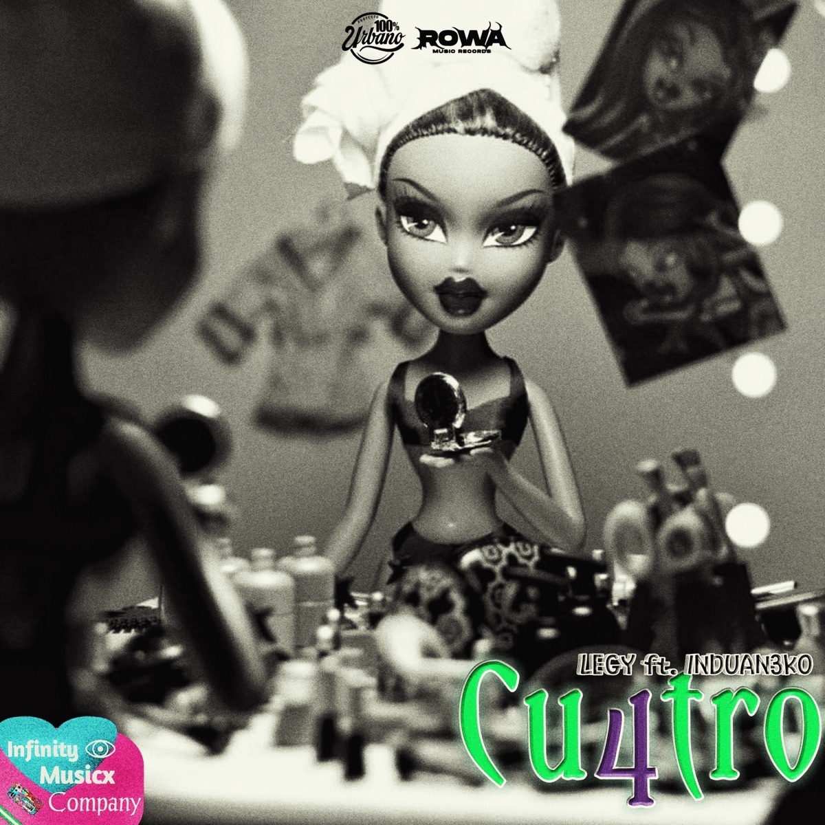Cu4Tro (feat. 1NDUAN3K0) - Single by LEGY album cover