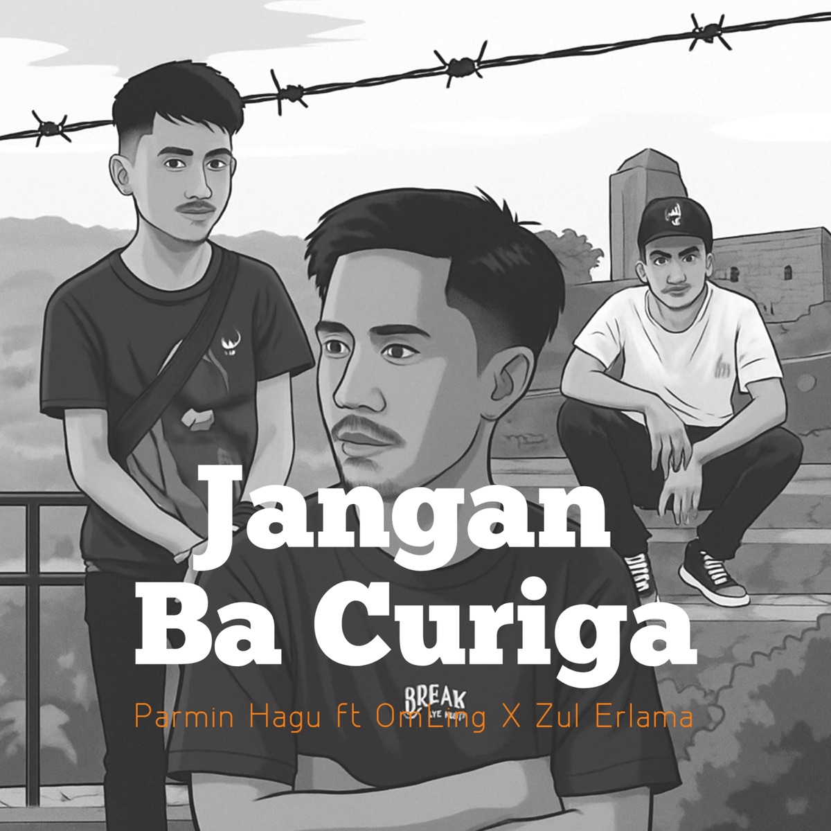 Jangan Ba Curiga (feat. OmLing & Zul Erlama) - Single by Parmin Hagu album cover