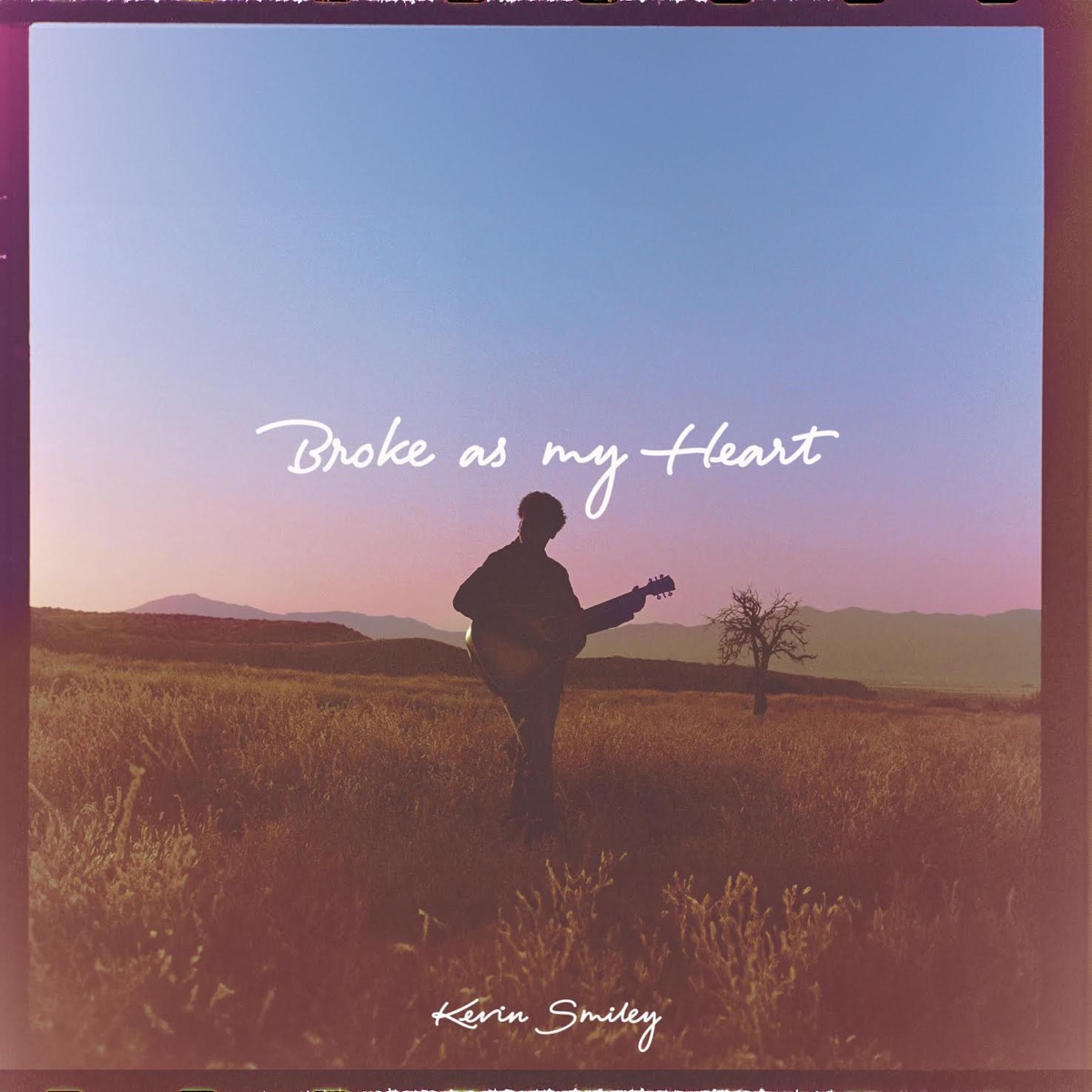 Broke As My Heart - Single by Kevin Smiley album cover