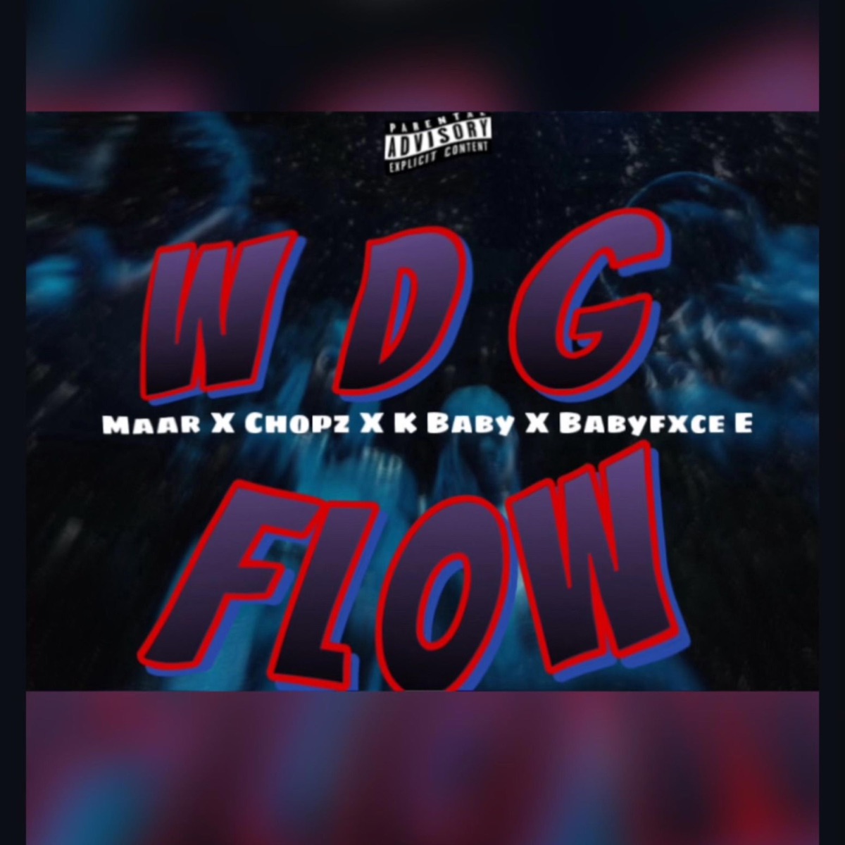 WDG FLOW (feat. Babyfxce E, K baby & Maar) - Single by Chopz album cover
