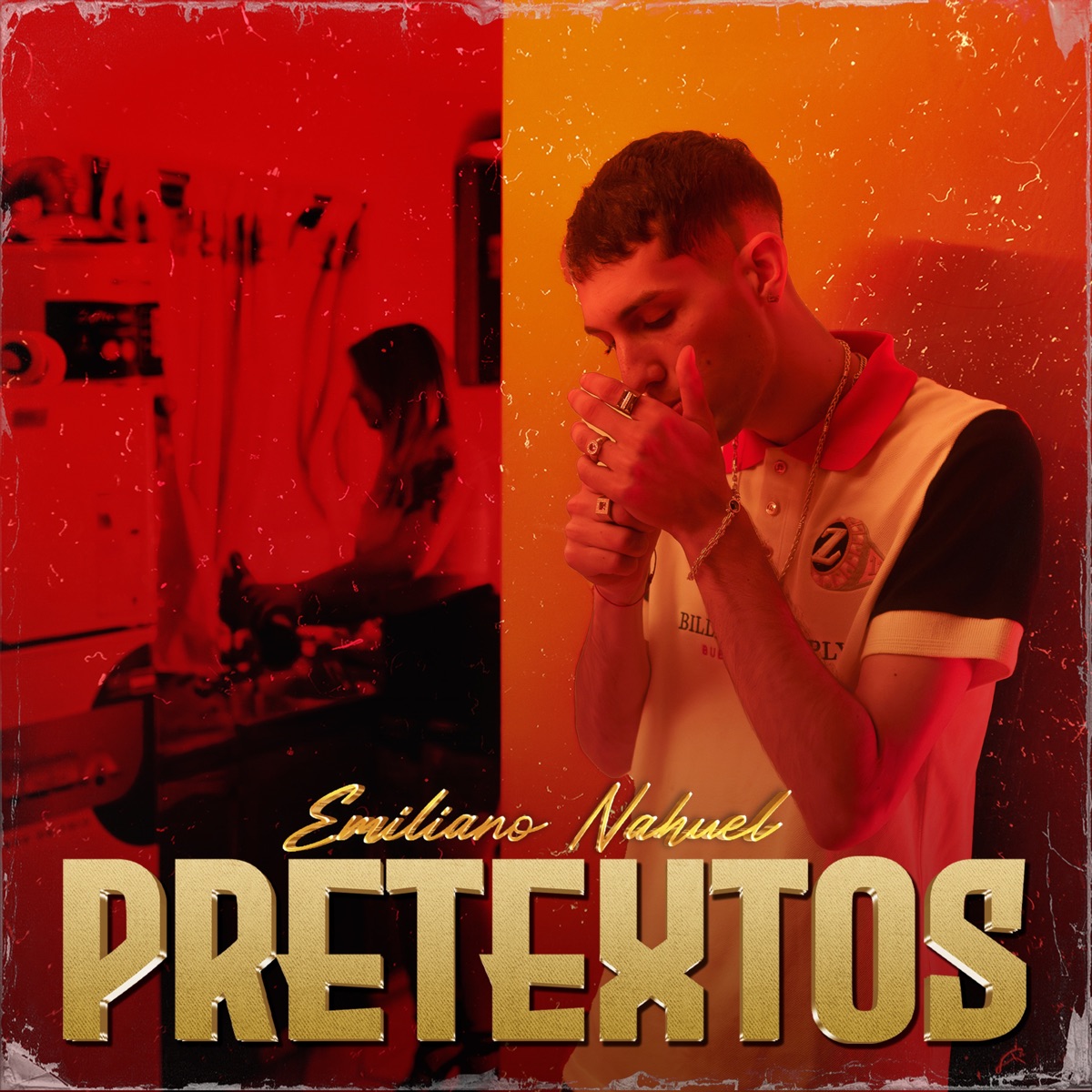 Pretextos - Single by Emiliano Nahuel album cover