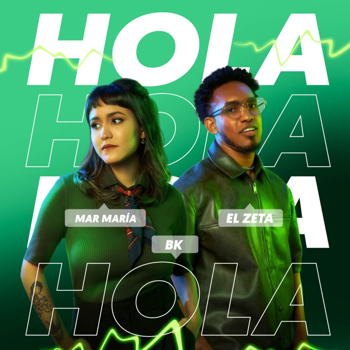 Hola - Single by El Zeta, Mar Maria & BK album cover