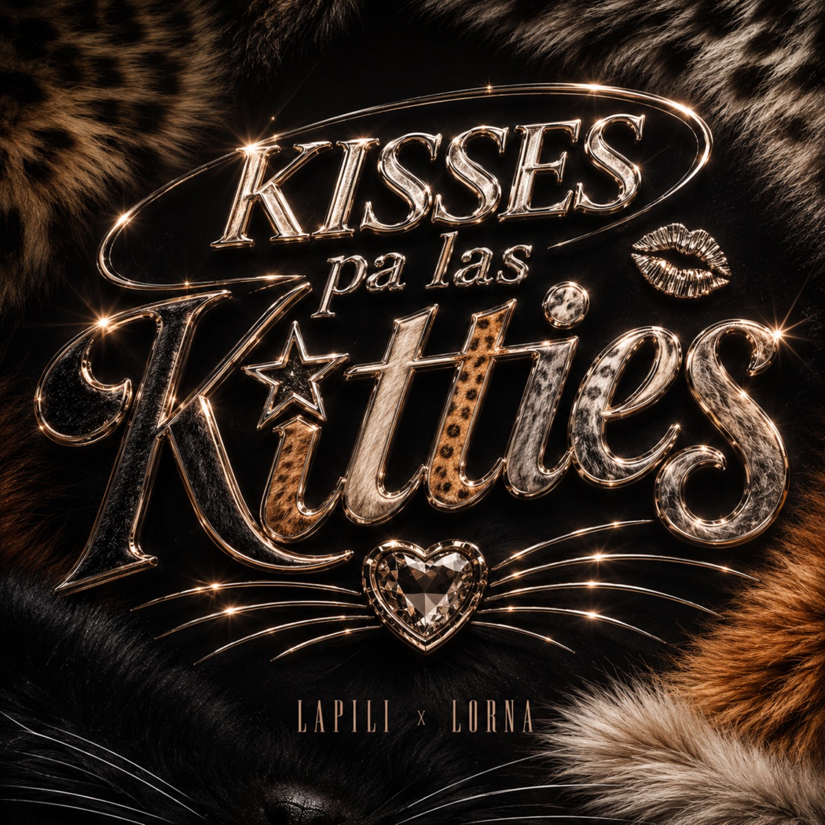 Kisses Pa las Kitties - Single by Lapili & Lorna album cover