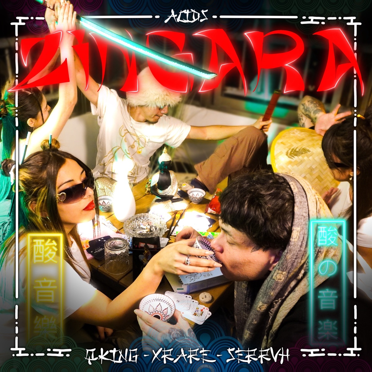 Zingara - Single by ACIDS, SERRVH, QKING & Rare album cover