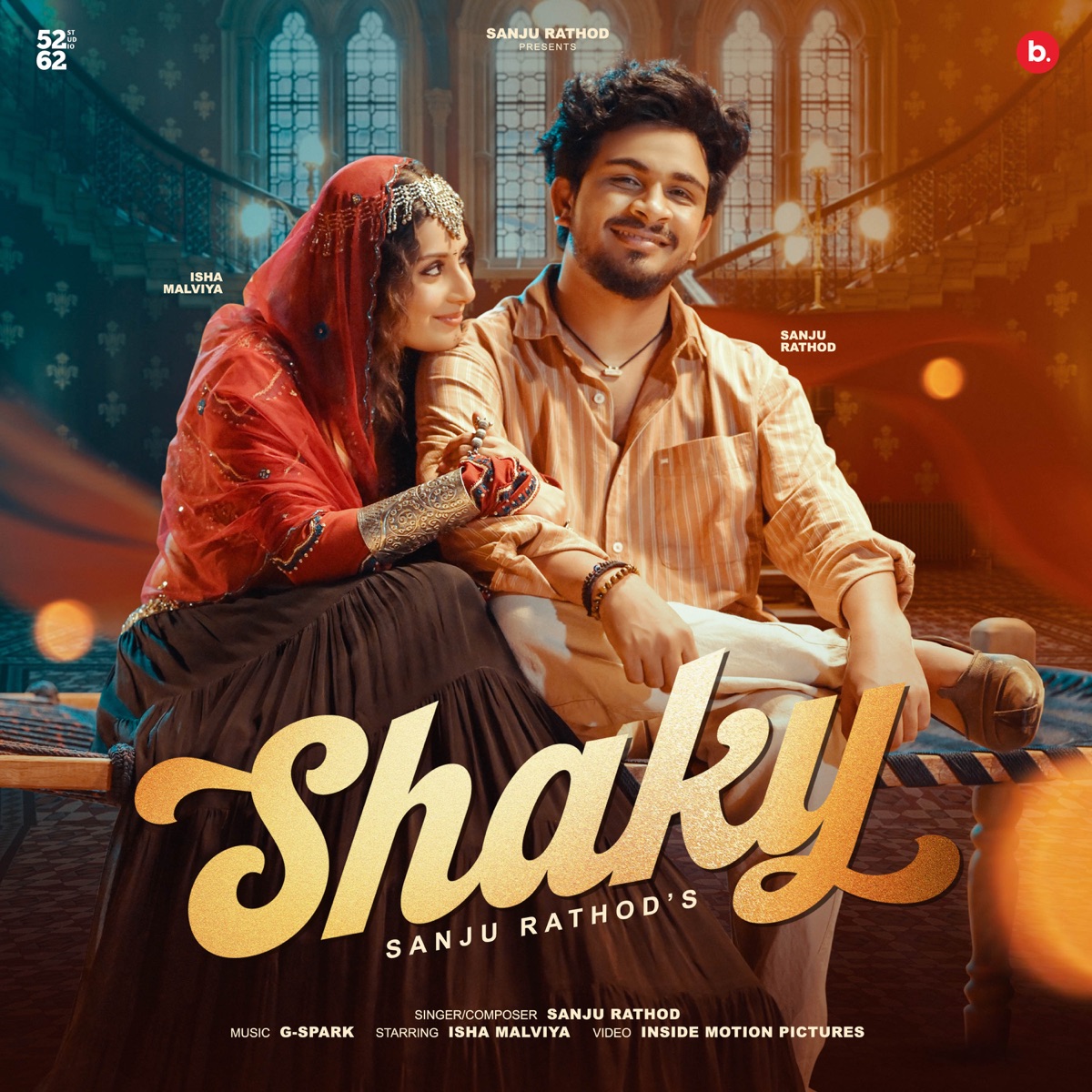 Shaky - Single by Sanju Rathod & G-Spark album cover