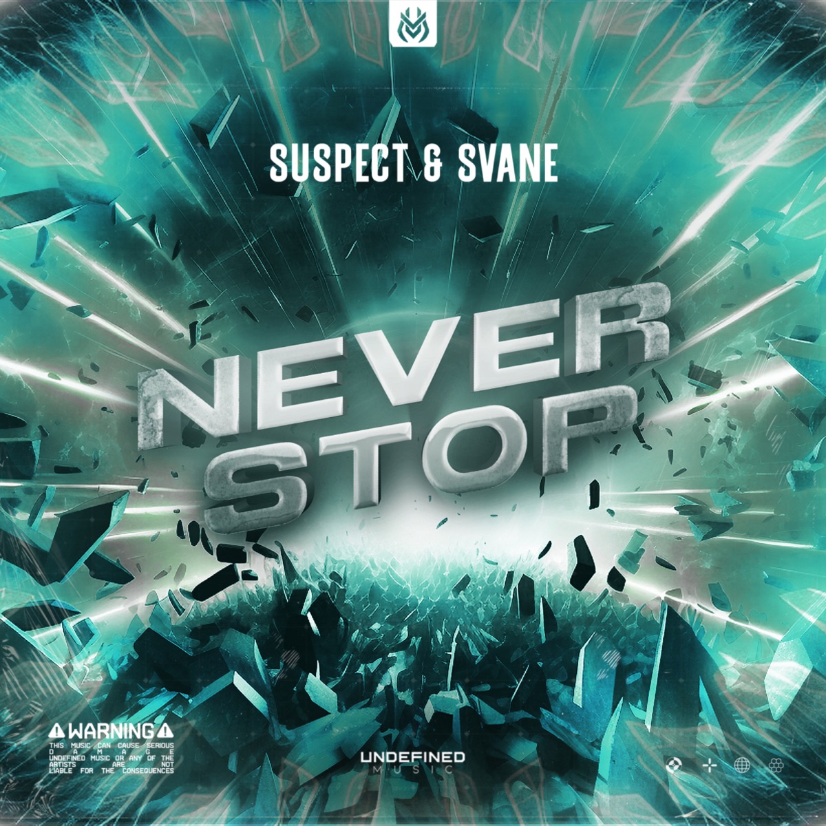 Never Stop - Single by Suspect & Svane album cover