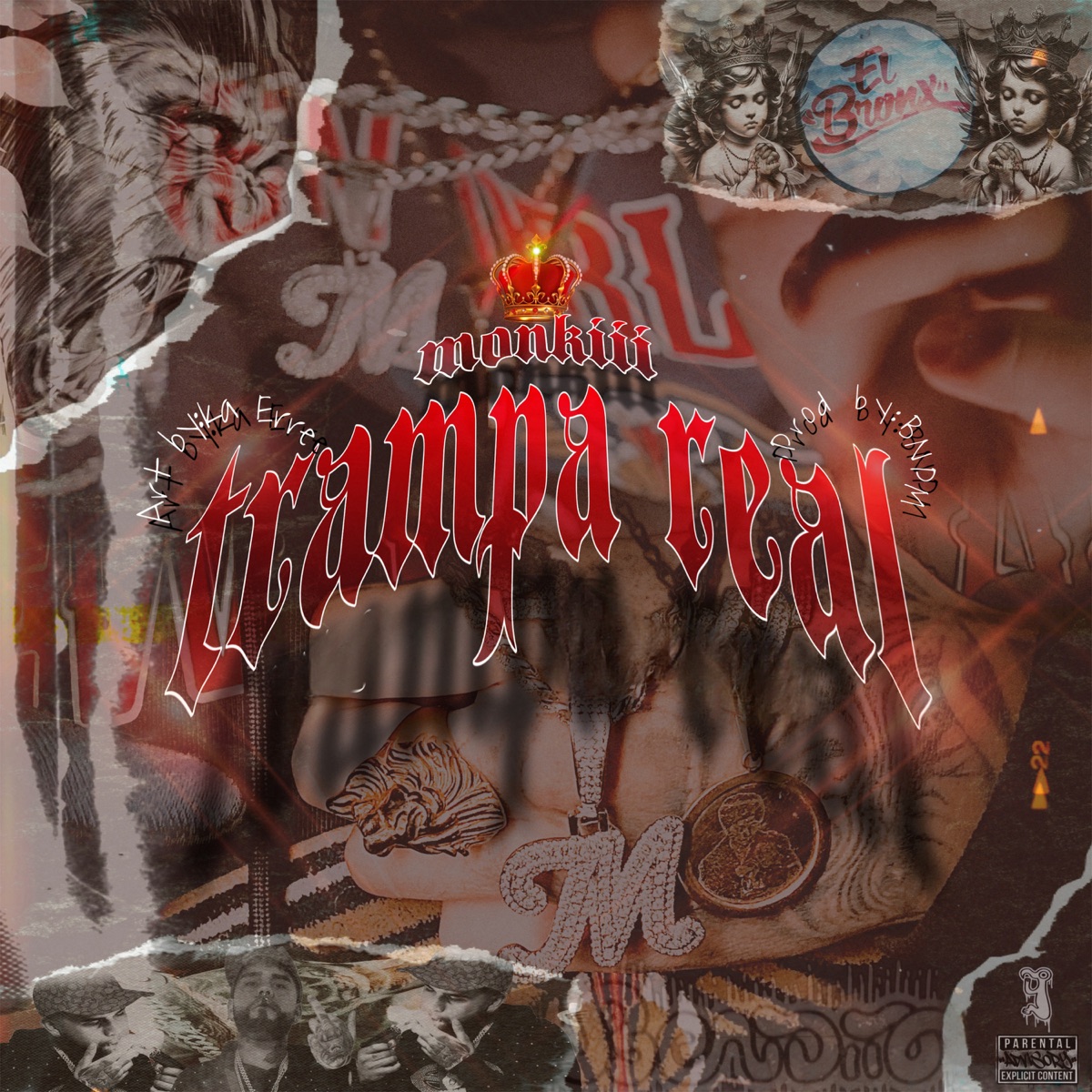 Trampa Real - Single by Monkiii album cover