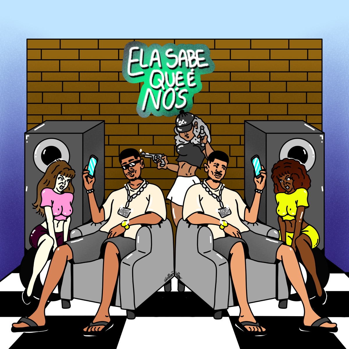 Ela Sabe Que É Nós - Single by Leliz & Pajé Ib album cover