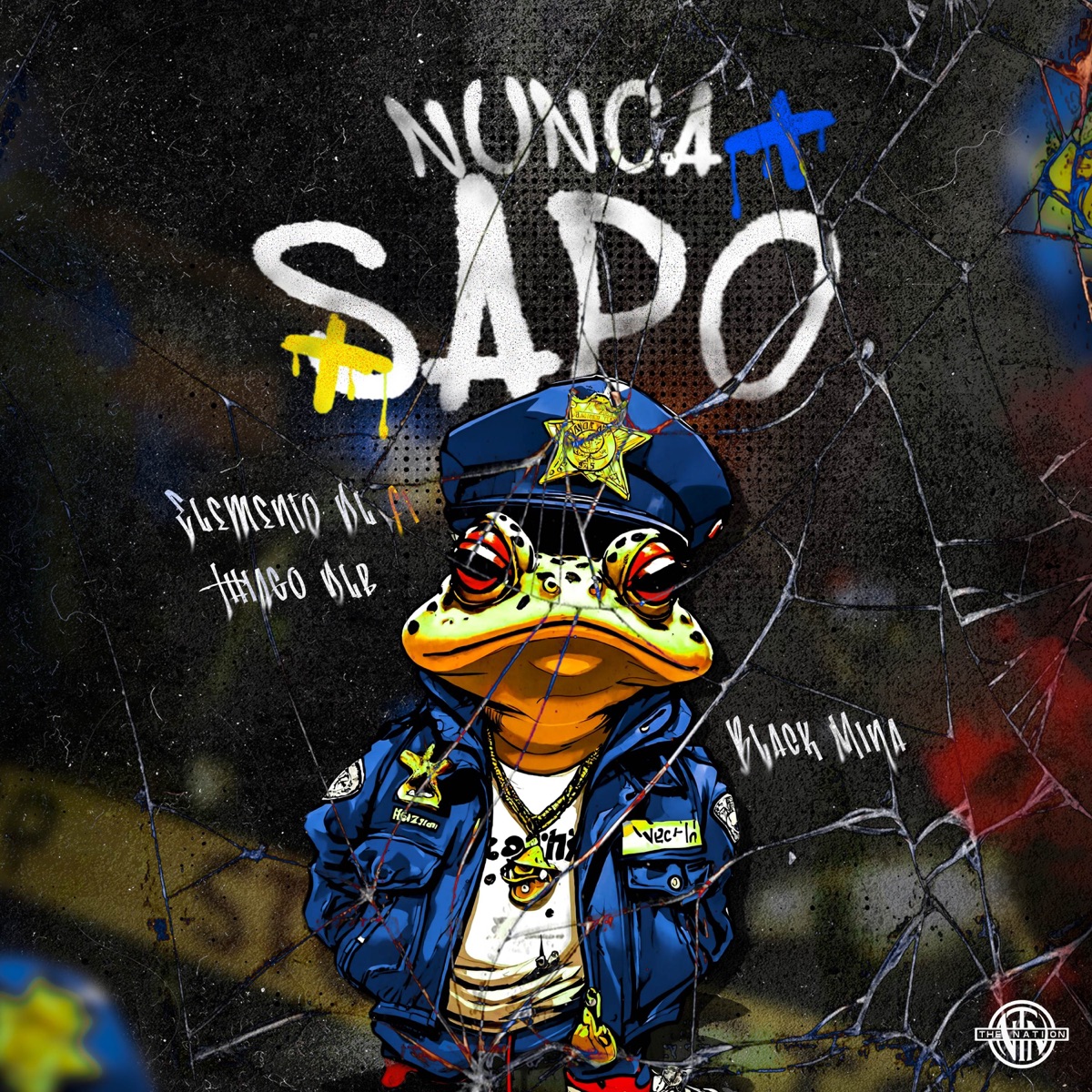 Nunca Sapo - Single by Elemento Dl, Thiago Dlb & Black Mina album cover