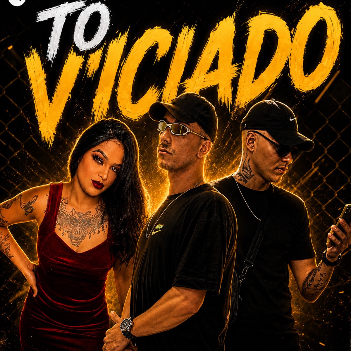 TO VICIADO - Single by Mc faw, MC Liny & DJ Cassula album cover