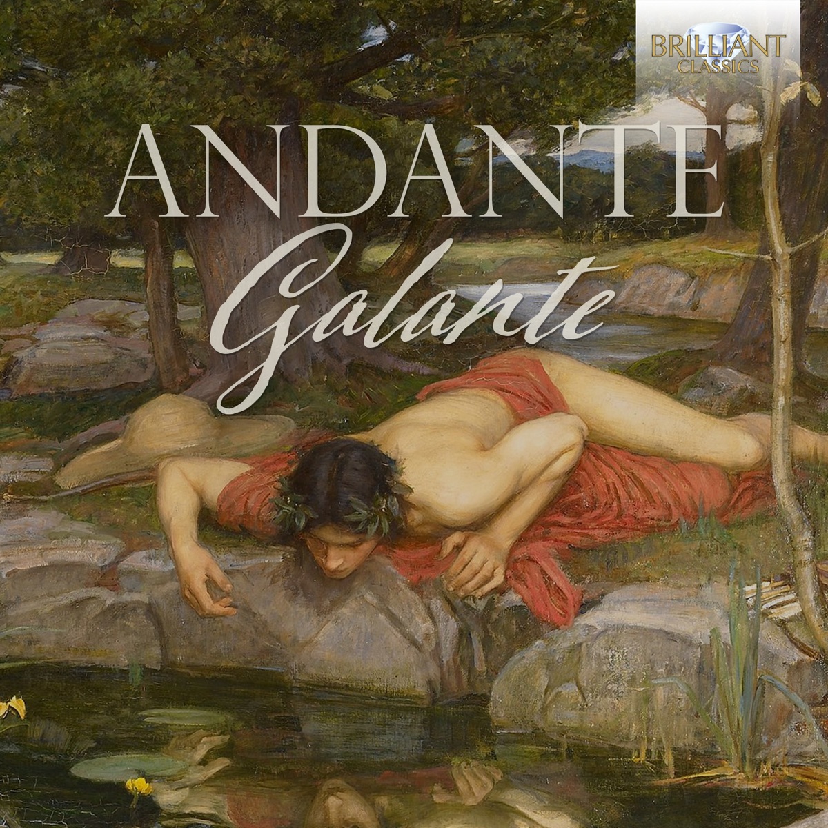 Andante Galante by Stuttgart Chamber Orchestra, Swedish Chamber Orchestra, Accademia I Filarmonici Di Verona, Ensemble StilModerno, L'Accademia della Rosa, St. Christopher Chamber Orchestra, Südwestdeutsches Kammerorchester Pforzheim, Accademia d'Archi Arrigoni, Accademia d’Arcadia, Orchestre Philharmonique de Nice & Klaipėda Chamber Orchestra album cover