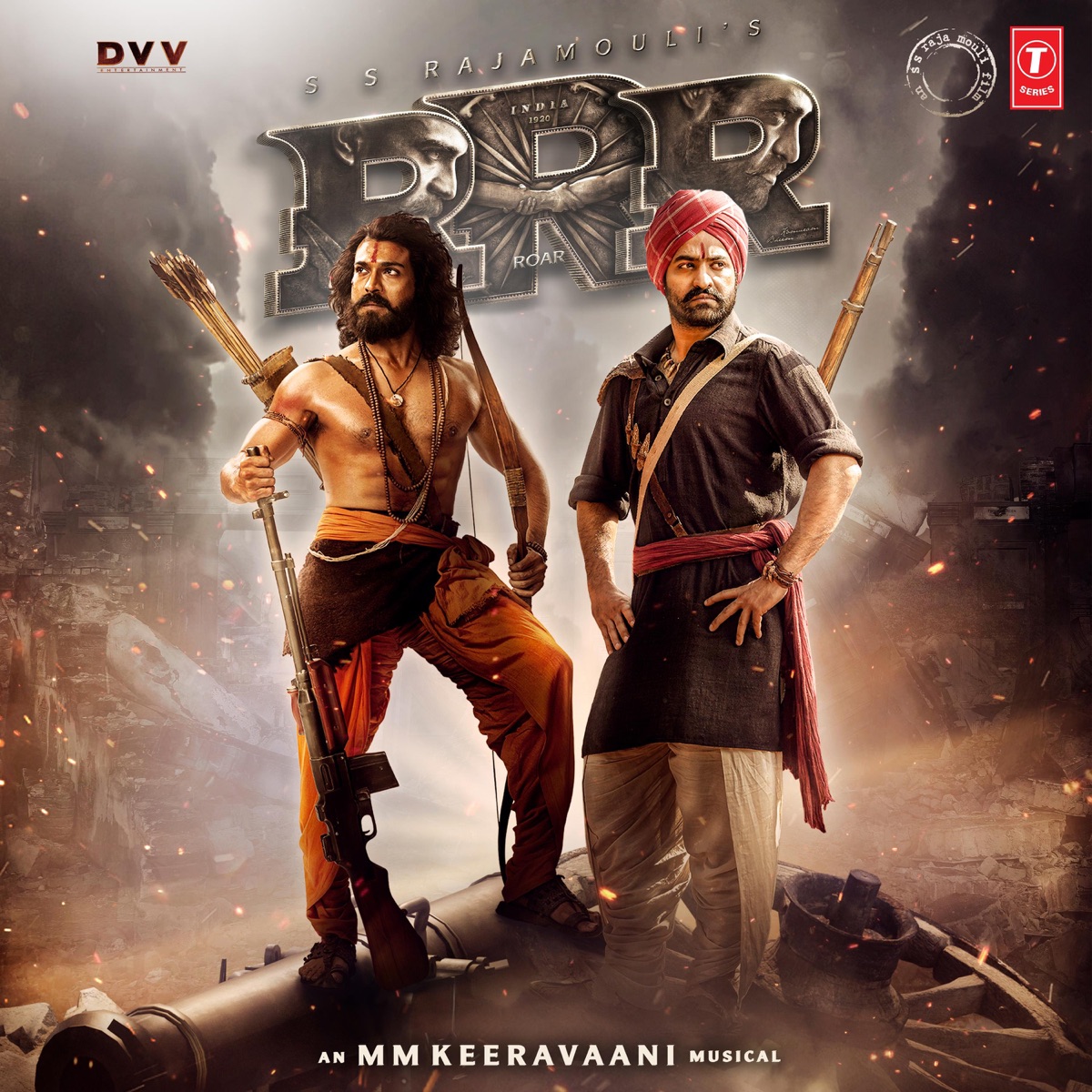RRR (Original Motion Picture Soundtrack) by M.M. Keeravani album cover
