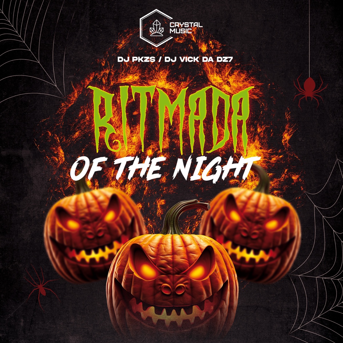 Ritmada Of The Night - Single by DJ PKZS, DJ VICK DA DZ7 & Crystal Music Brasil album cover