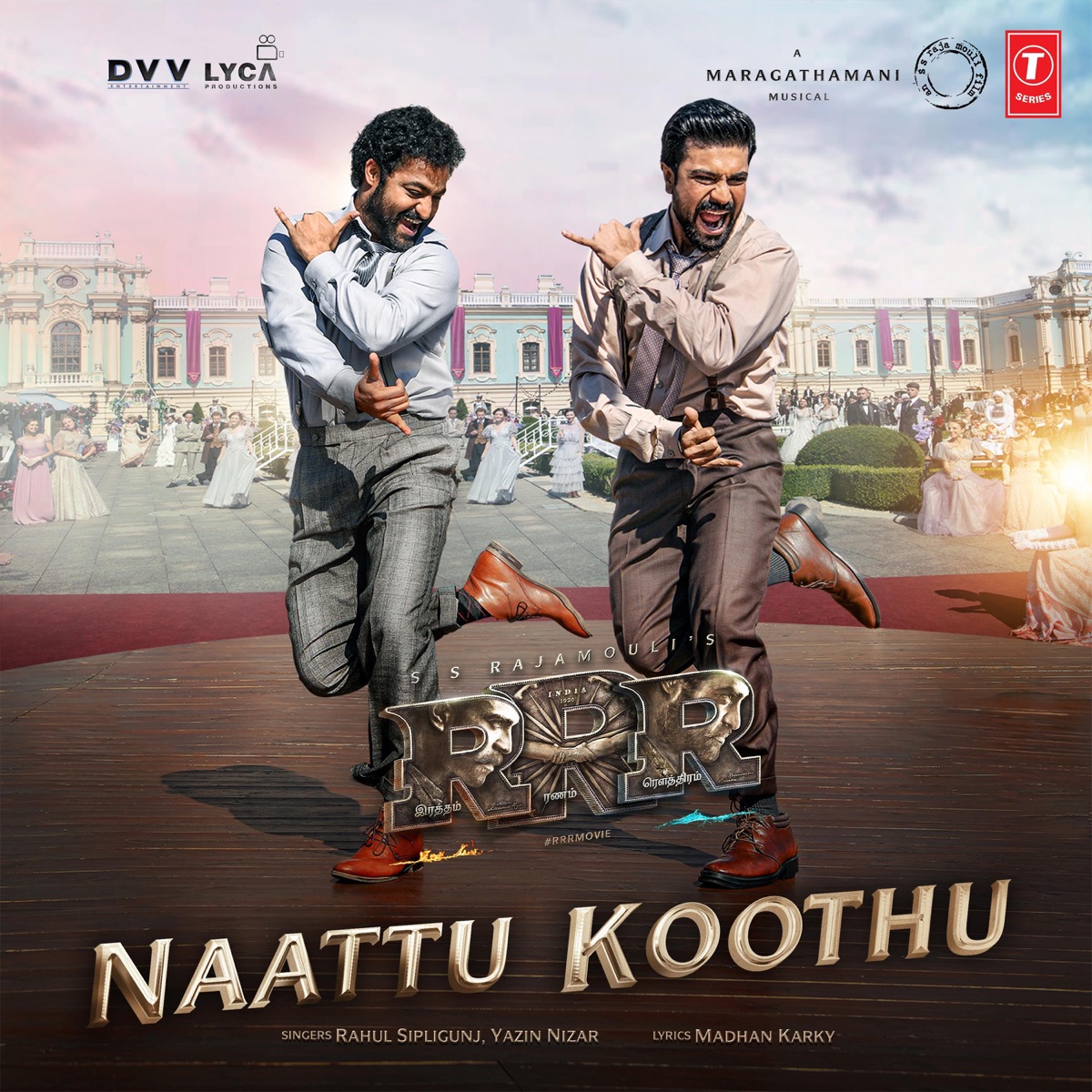 Naattu Koothu (From "RRR") - Single by Rahul Sipligunj, Yazin Nizar & Maragathamani album cover